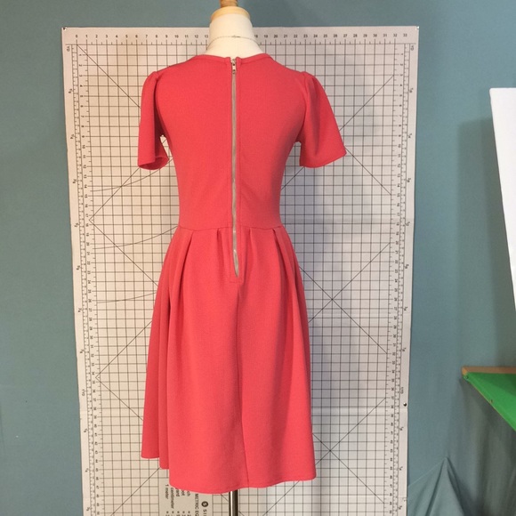 Lularoe Peach Pink Amelia Dress π¦ Solid Color S - Picture 7 of 9